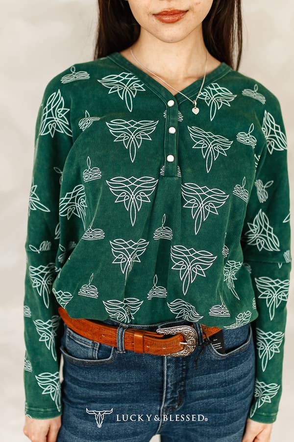 Boot Stitch Pearl Snap Shirt
