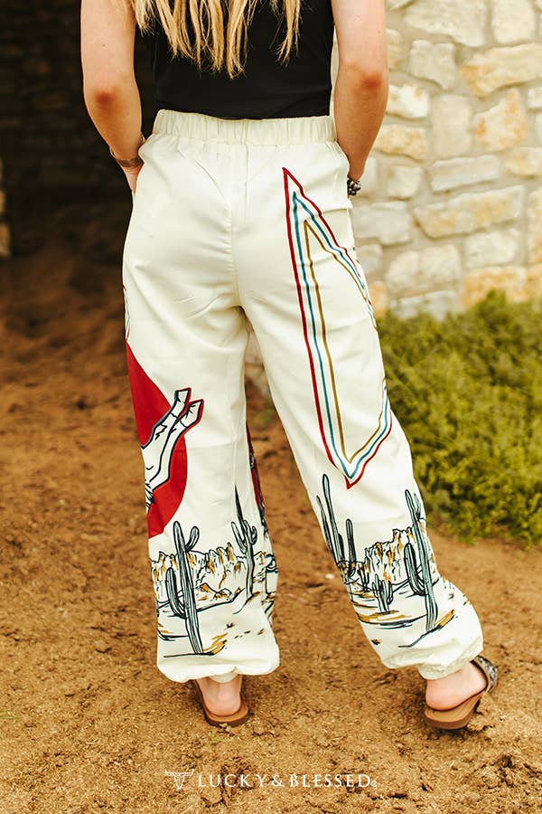 Rodeo Printed Pants