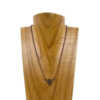 Copper Western Design Necklace