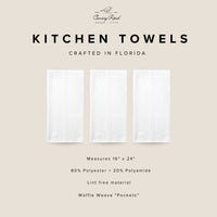 Retro Western  Kitchen Towel Waffle