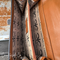 Stampede Tooled Leather Purse