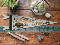 Roam Wild & Free Felt Pennant