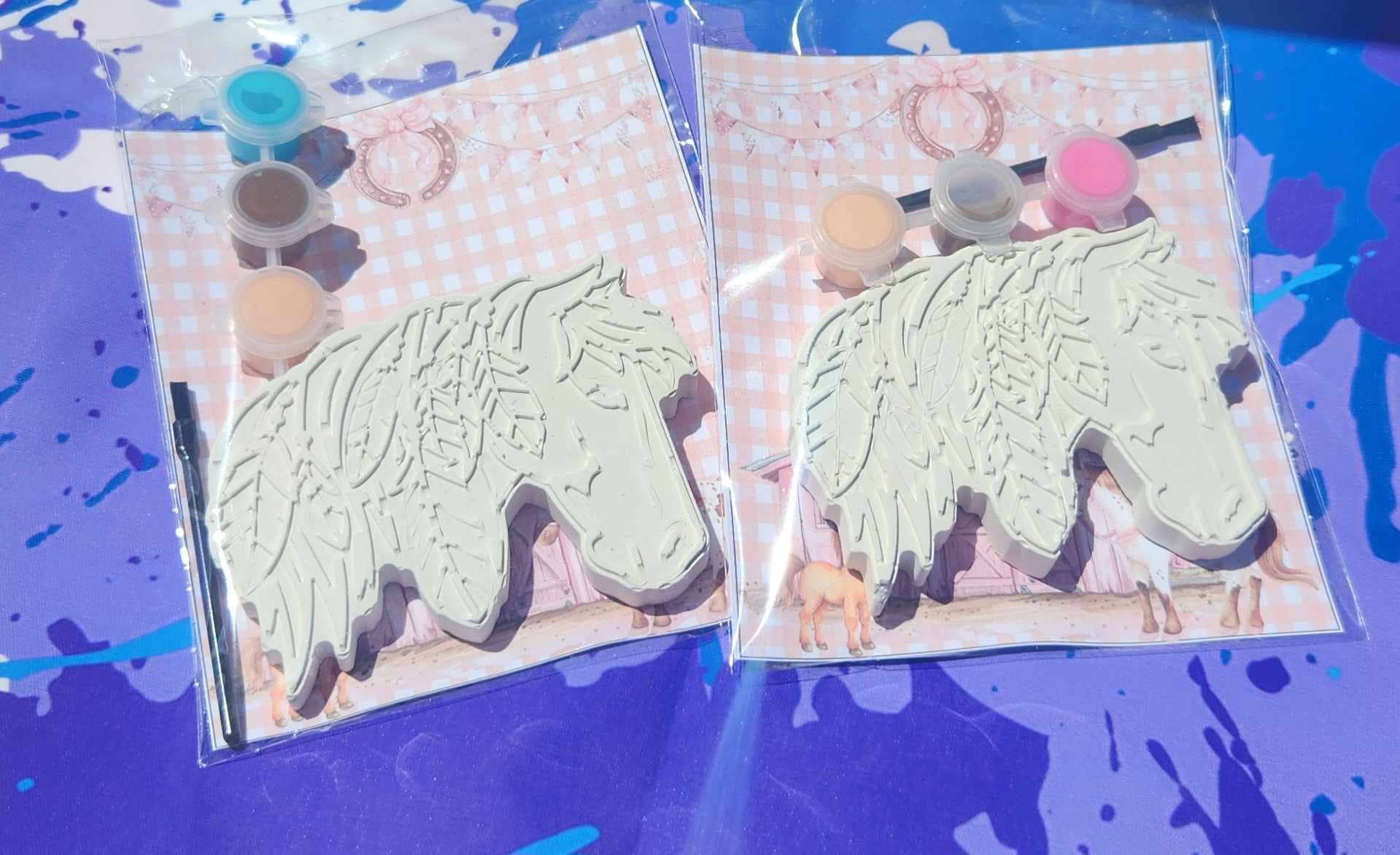 Horse Western Themed Paint Kits