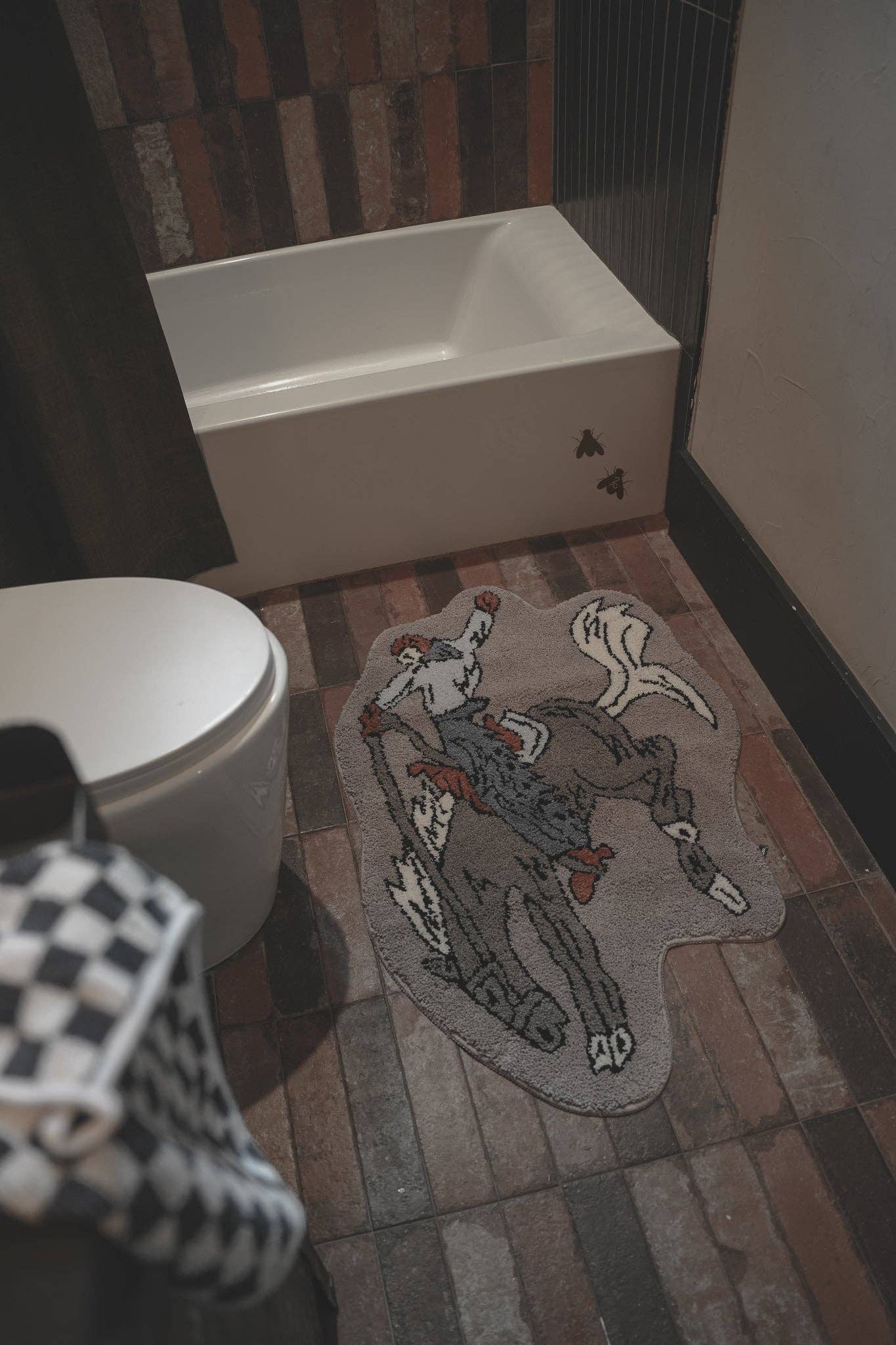 Bronc Buster Rug