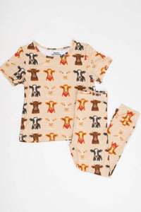Cute Cows Bamboo PJ's