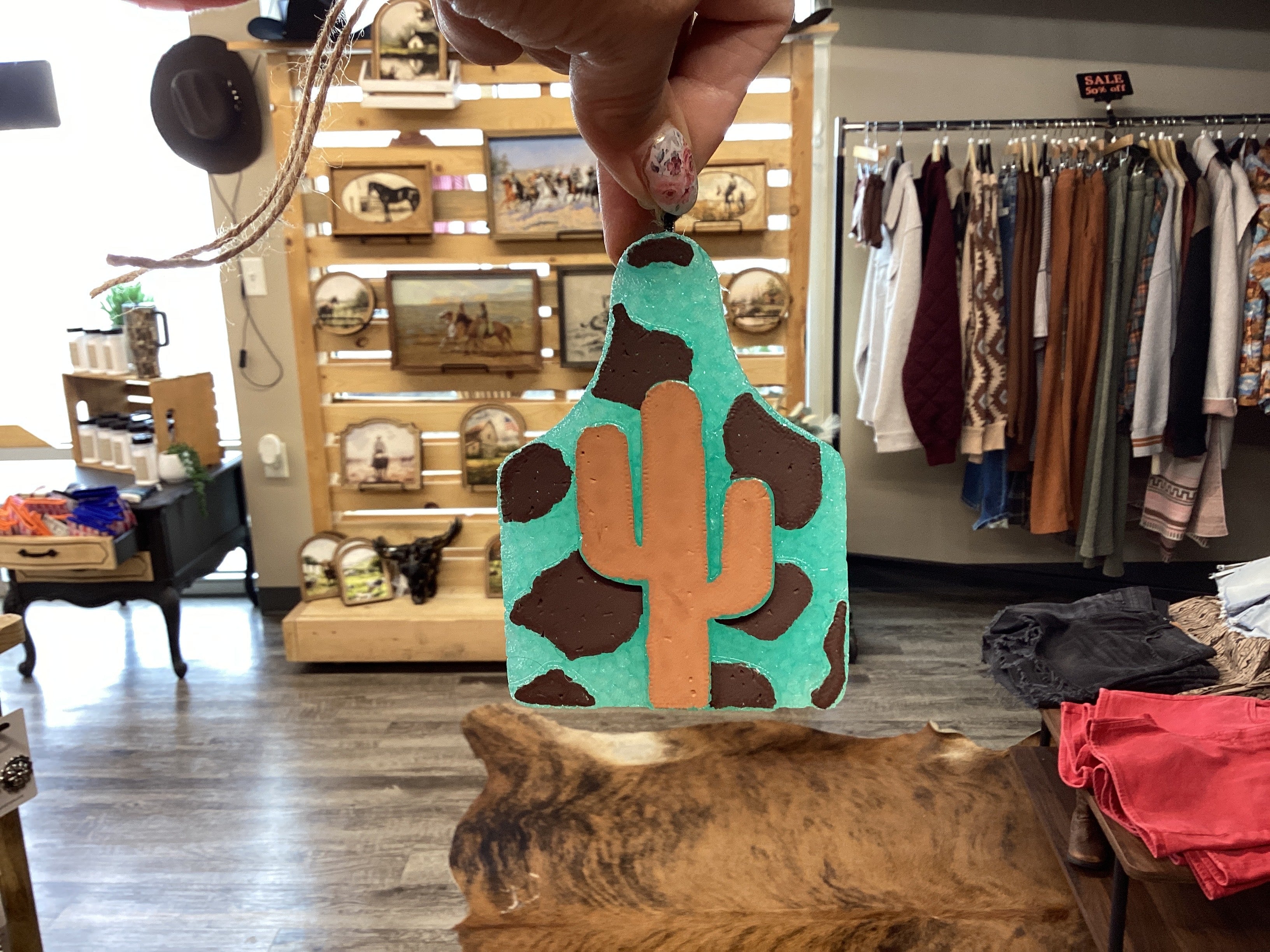Ear Tag Cactus Freshie