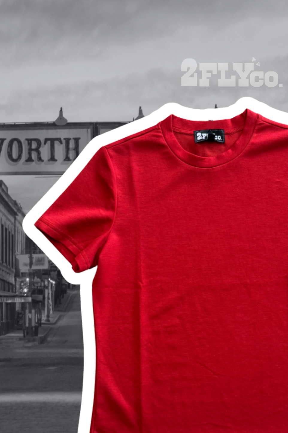 Cloud Tee Rojo