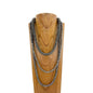 3 Layer Silver Necklace