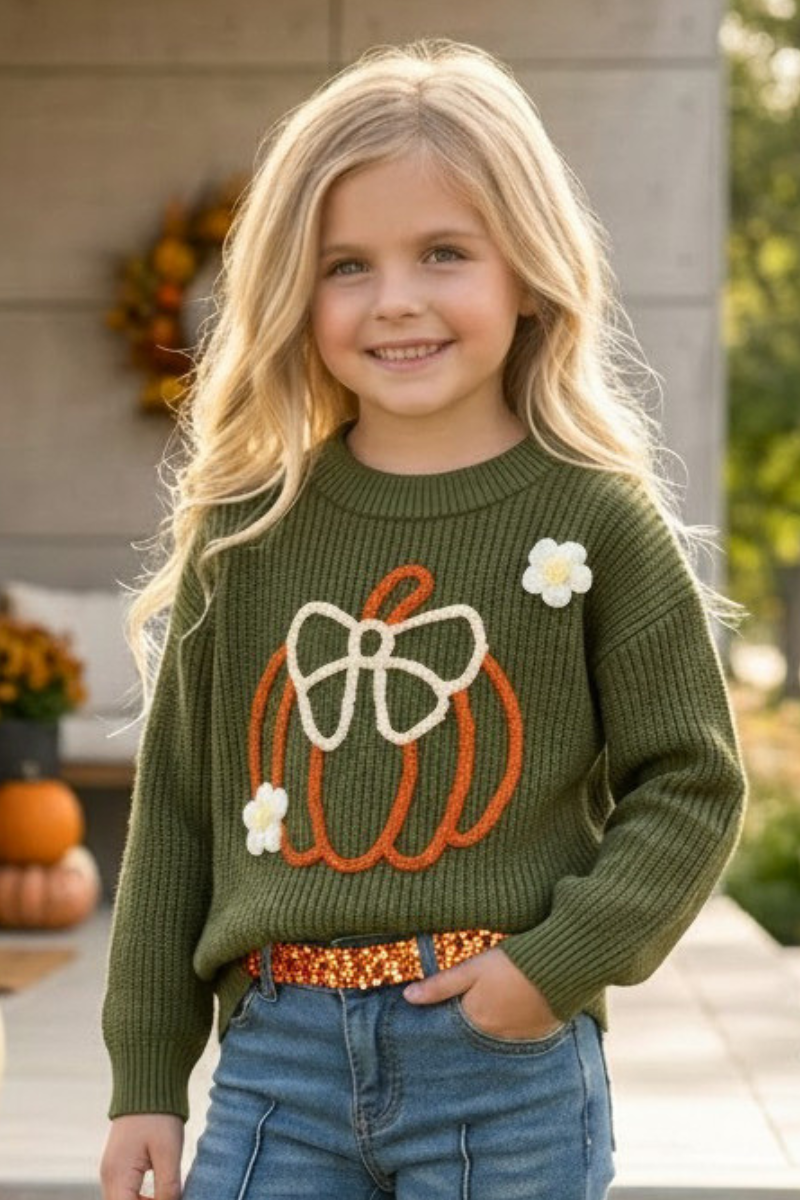 Olive Green Sweater