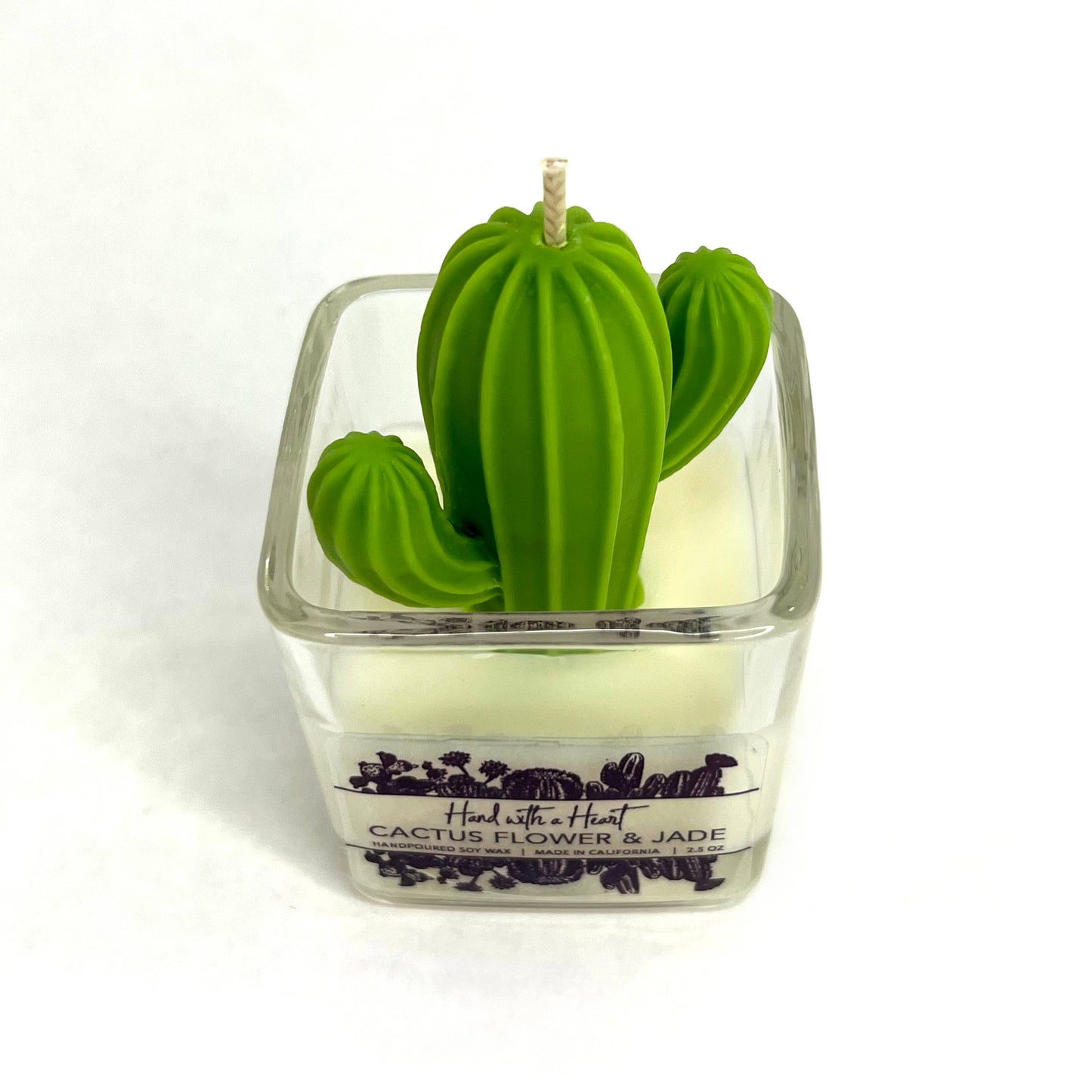 Cactus Flower & Jade Soy Wax Candle