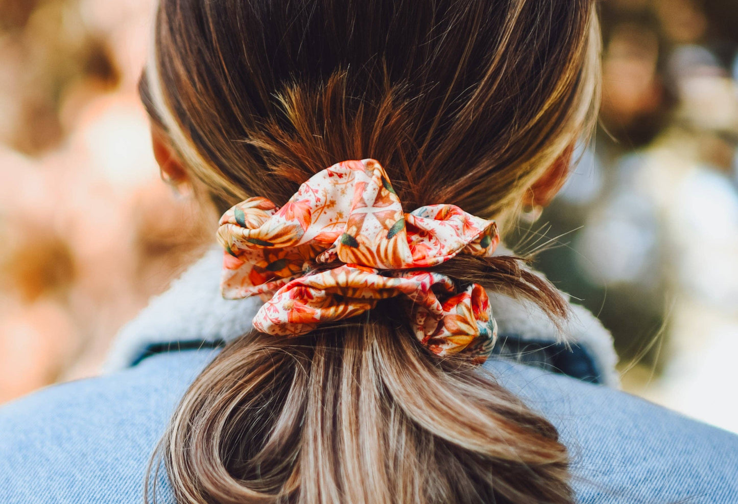 Lucky Wildflowers Scrunchie