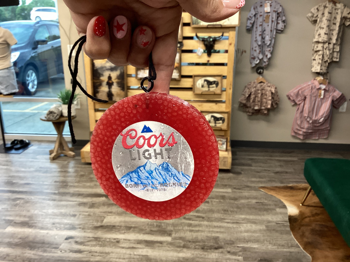 Coors Light Circle Freshie