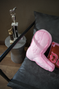 Pink Boot Pillow
