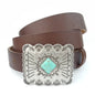 Genuine Leather Skinny Belt