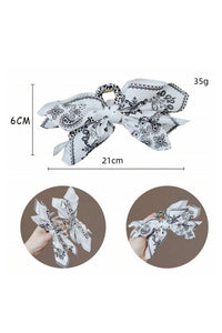 Paisley Bow Knot Hair Clip