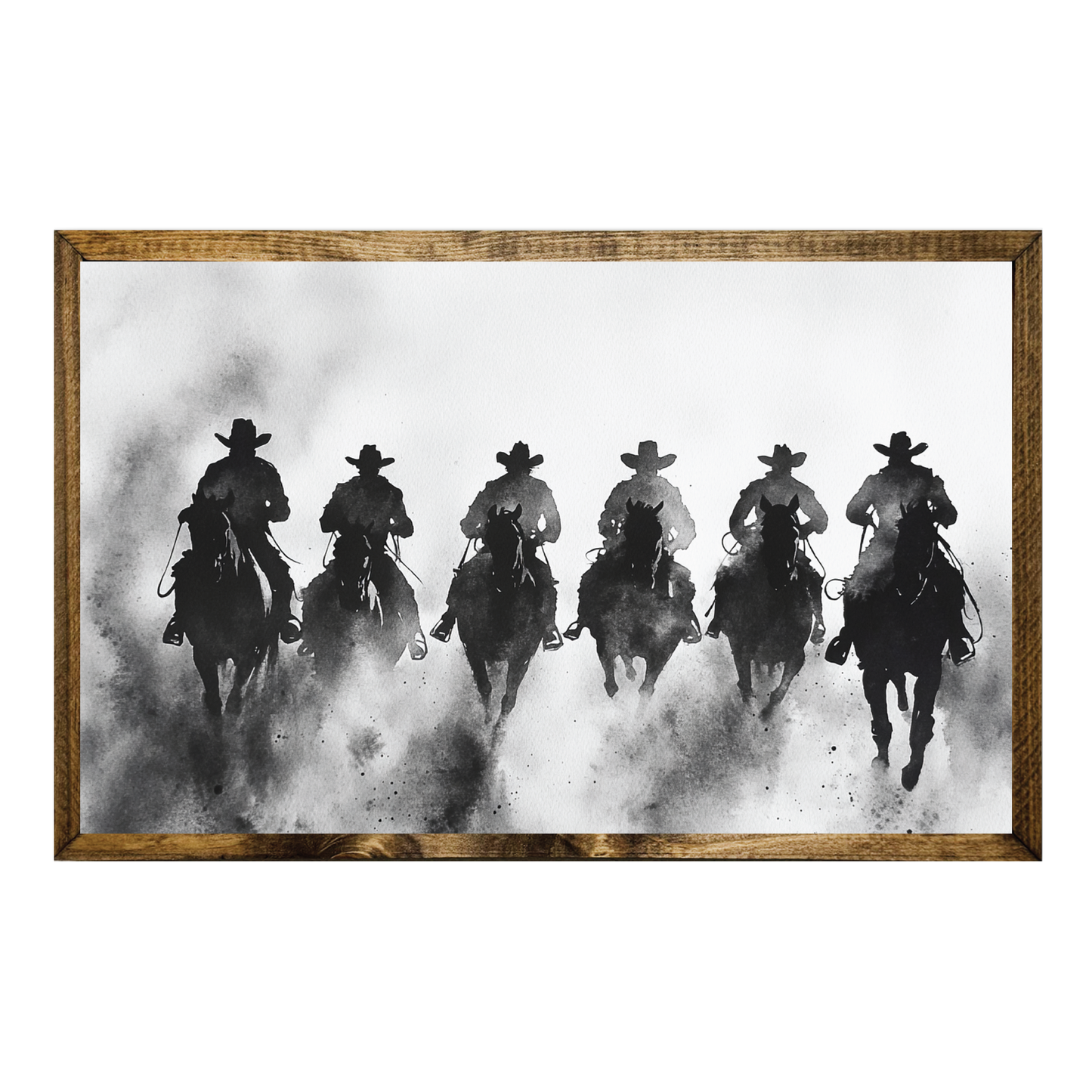 Cowboys on Horseback Decor