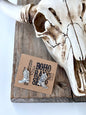 Western Style Boots Stud Earrings