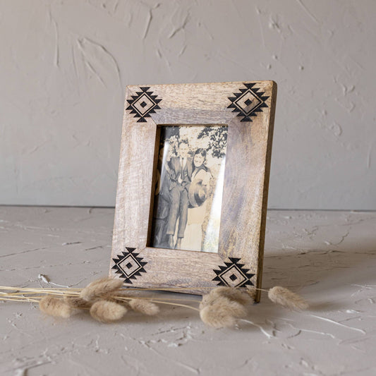 Emilia 4x6 Photo Southwest Picture Frame Wood