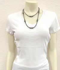 22" Western Bead 2-Strand Necklace