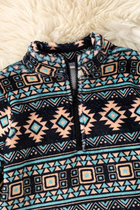 Black & Tan Aztec Sweater