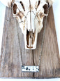 White Stone Bar Necklace