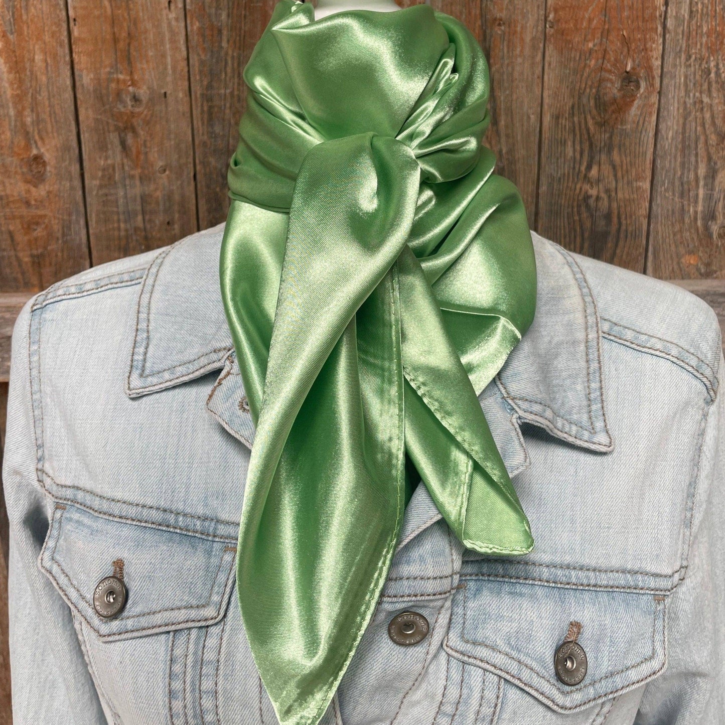 Solid Lime Wild Rag