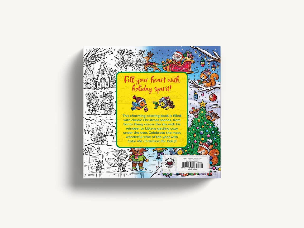 Color Me Christmas For Kids