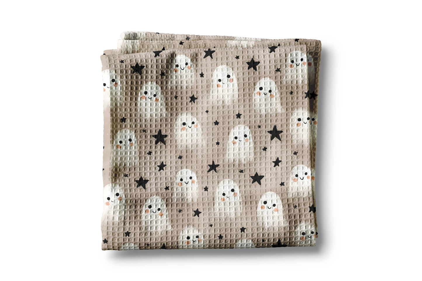 Ghost Smiles Towel Waffle