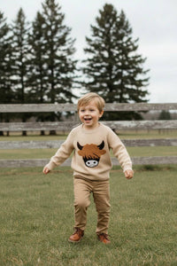 Highland Cow Sweater