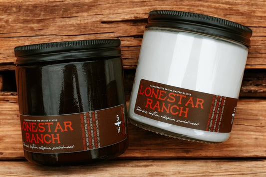LONESTAR RANCH - Sandalwood, Allspice, Leather Candle