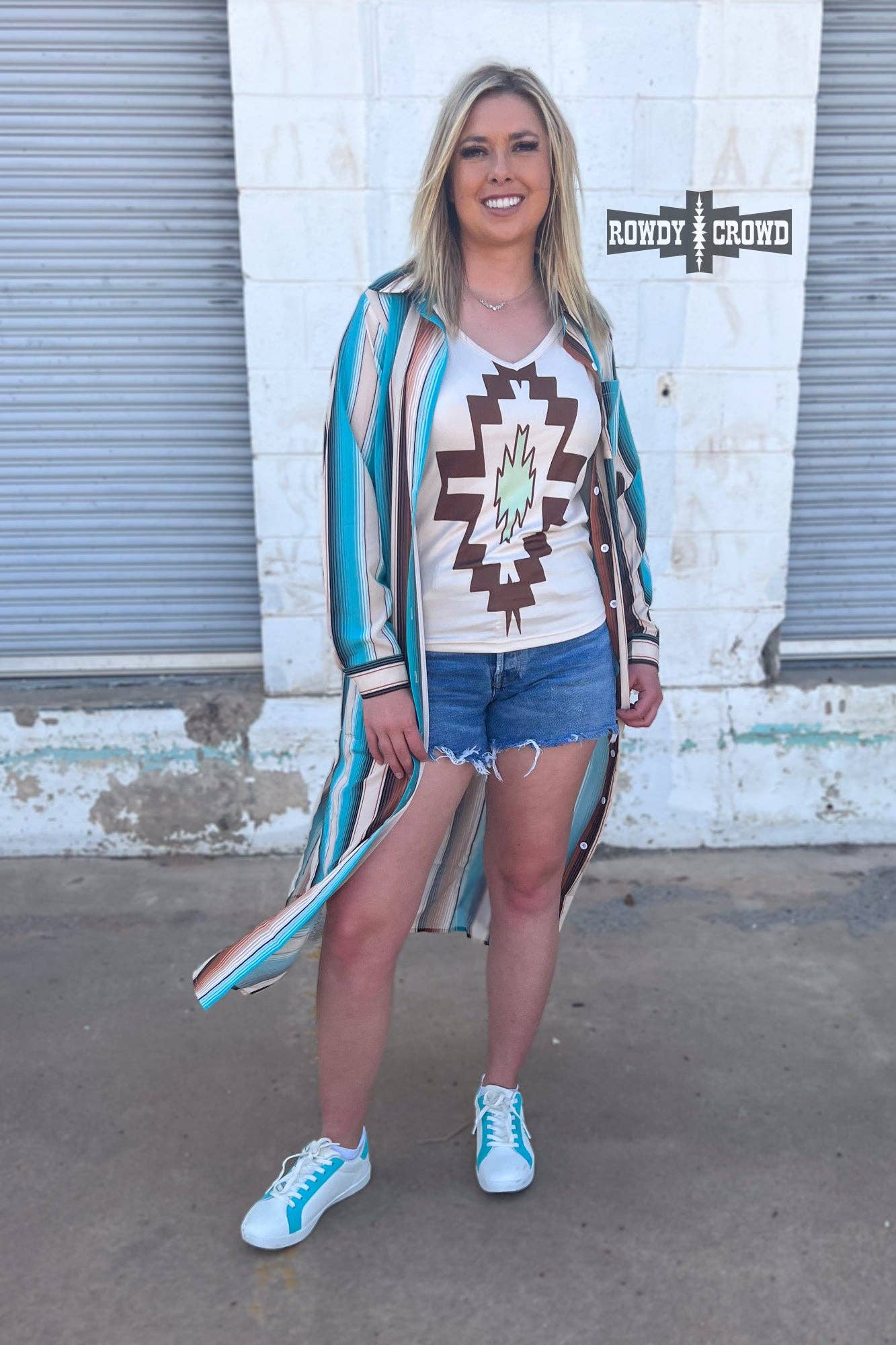 Sunset Serape Dress