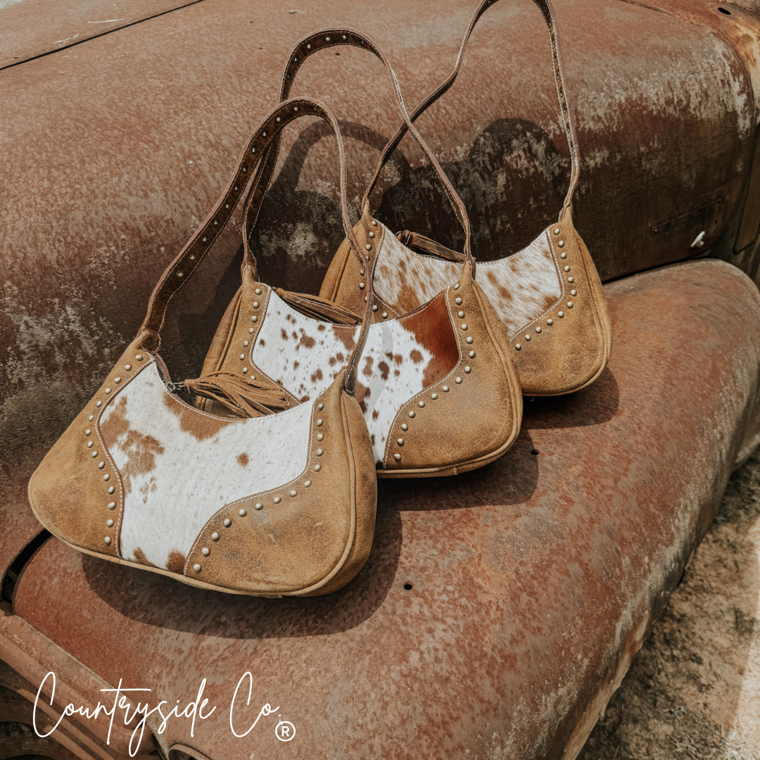 Rodeo Royalty Cowhide Purse