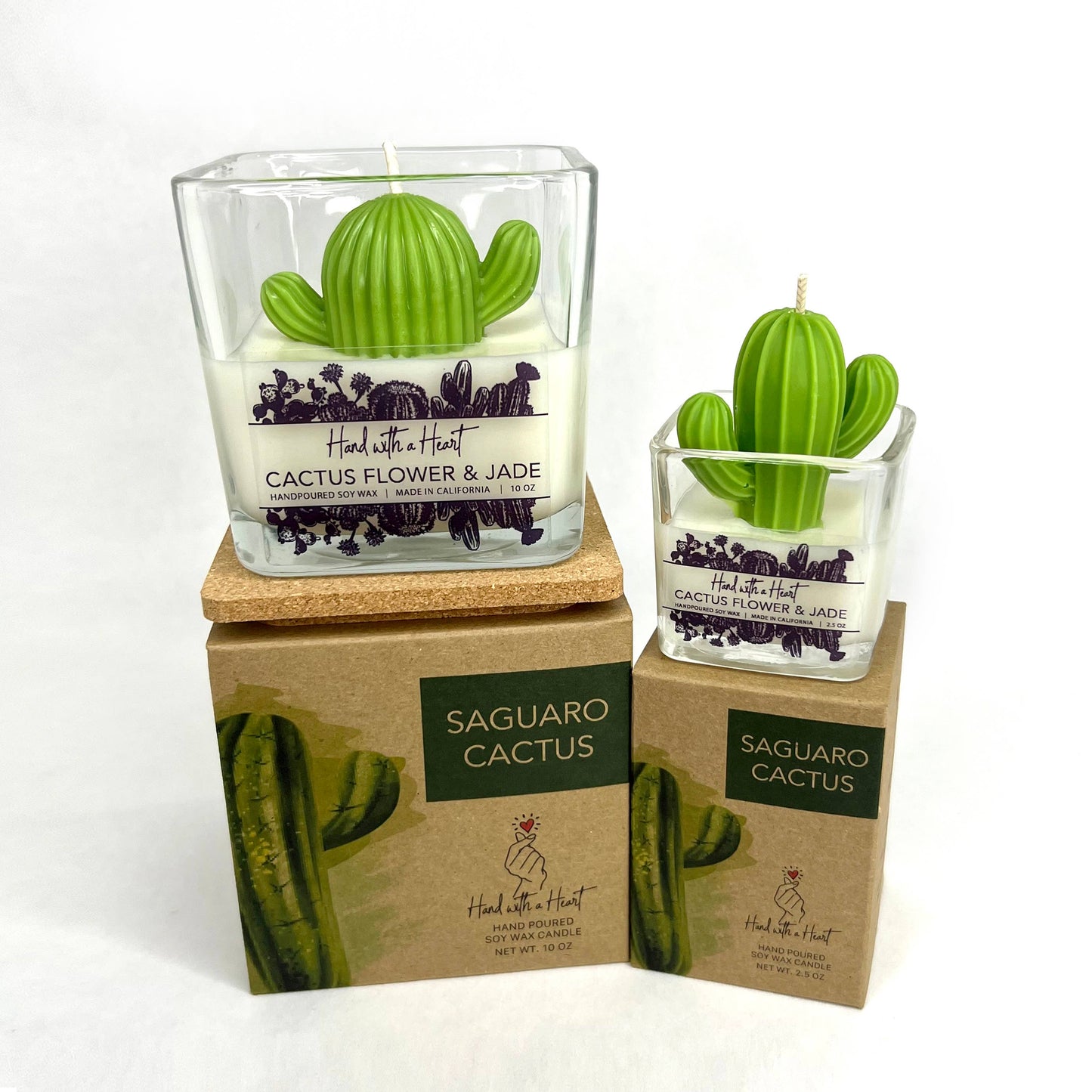 Cactus Flower & Jade Soy Wax Candle