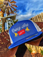 Blue Crazy Ass Cattle Co Hat