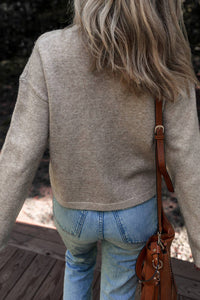 Colored Dot Crewneck Sweater
