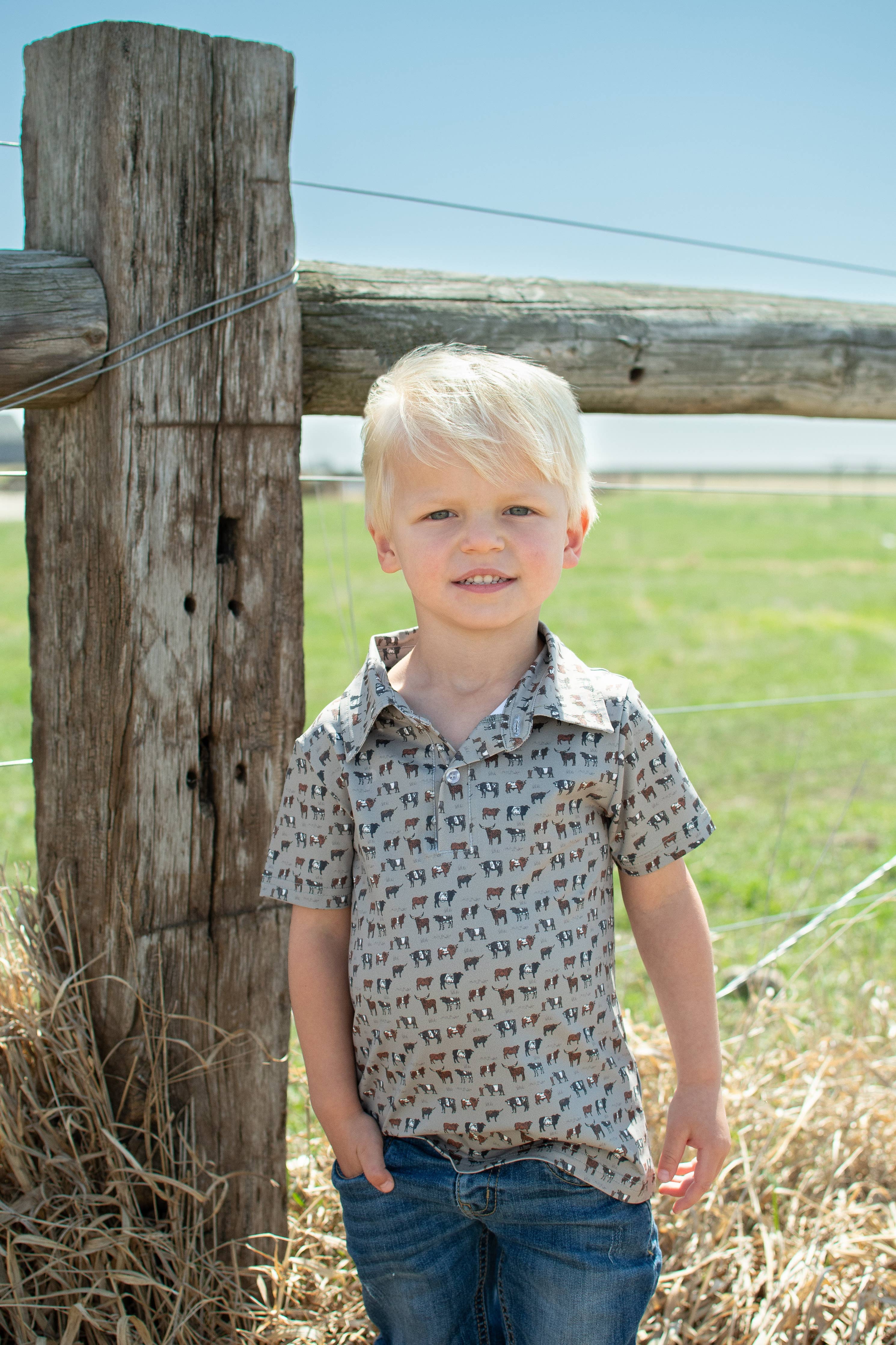 Vintage Cattle Polo