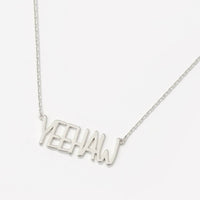 YeeHaw Word Necklace