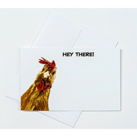 Chicken Note Cards & Envelopes