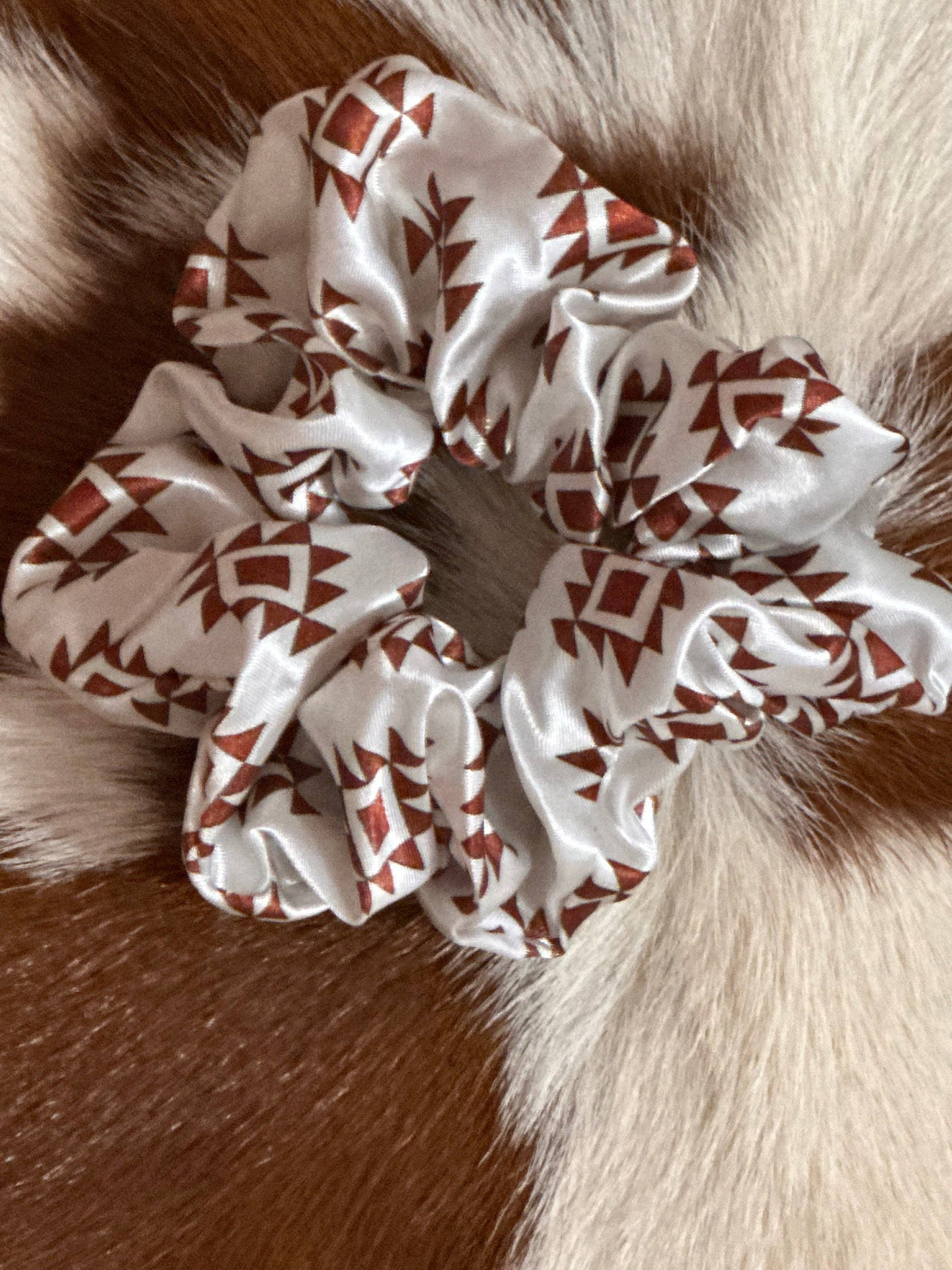 Aztec Hair Scrunchie