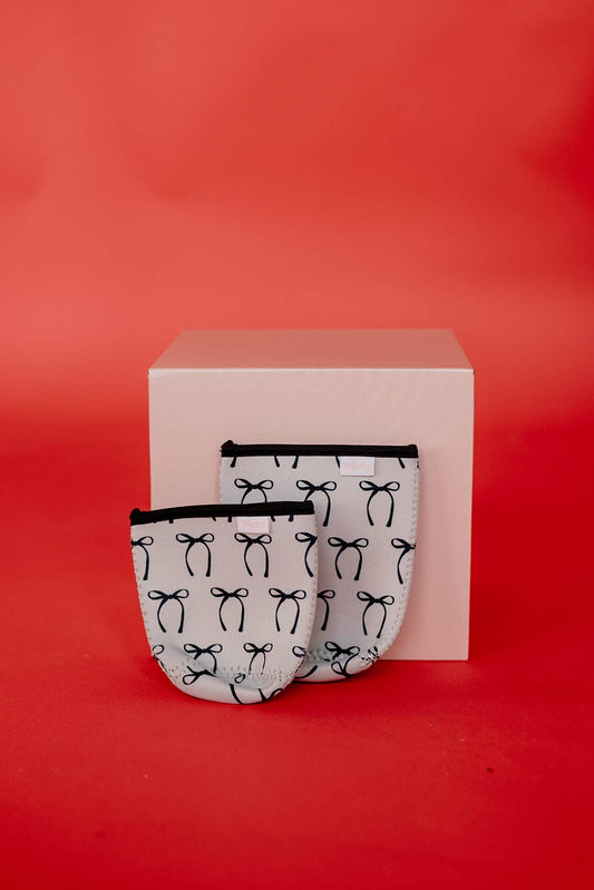 Black Bows Coffee Coozie