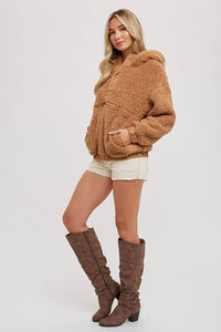 Sherpa Hoodie Pullover