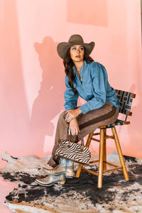 Out of Line Mocha Jeans
