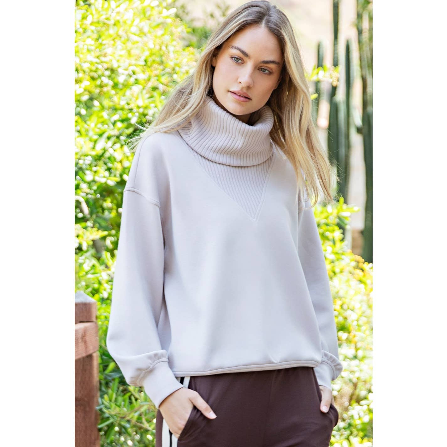 Modal Scuba Luxe Turtleneck