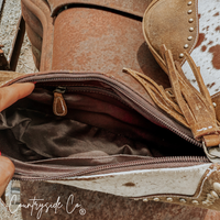 Rodeo Royalty Cowhide Purse