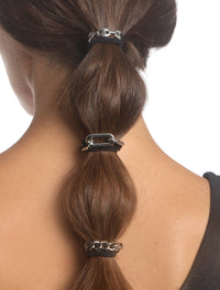 2-in-1 Bracelet Hair Tie Set