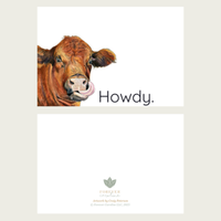 Howdy Set of 8 Cards & Envelopes