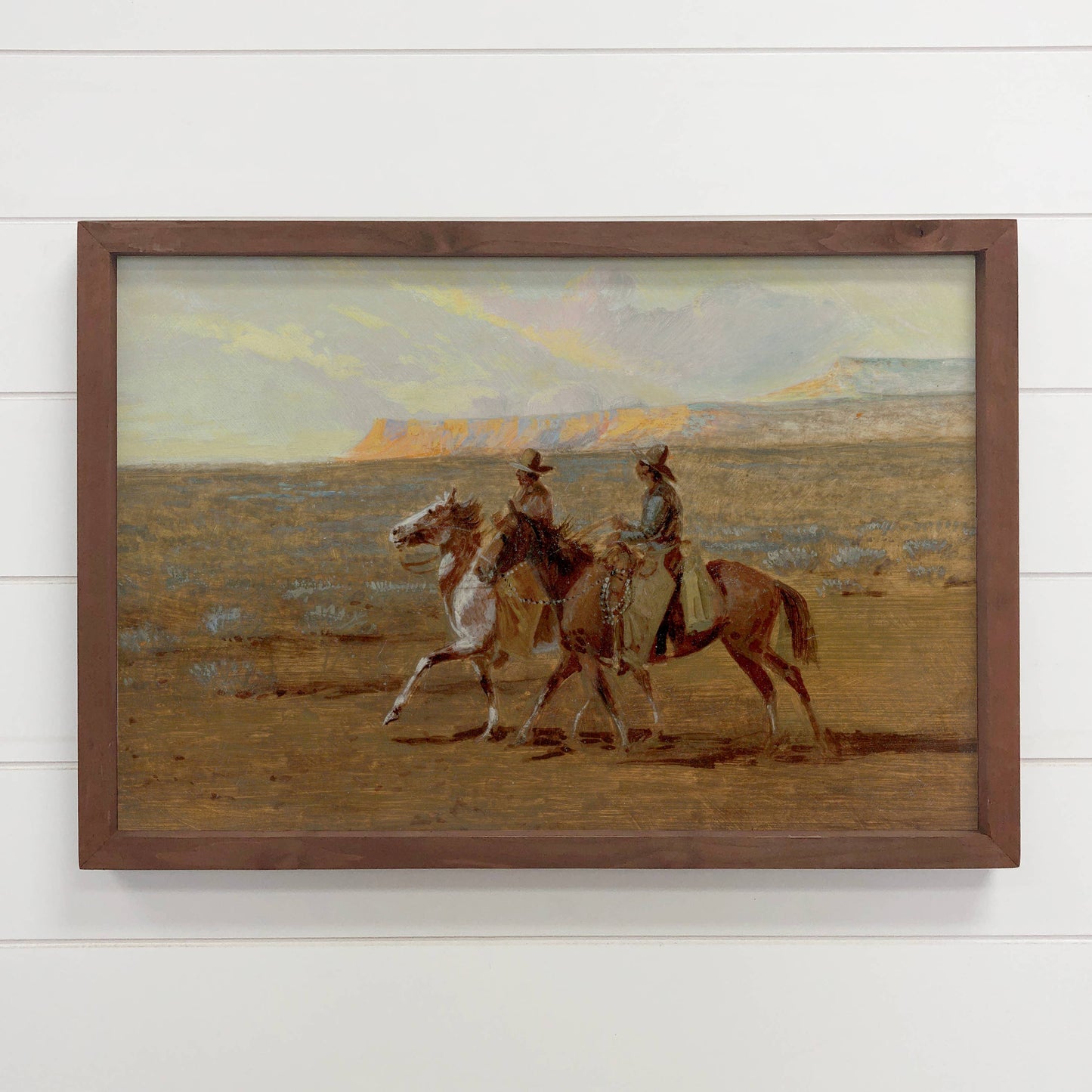Western Cowboys Canvas Art