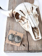 Western Style Round Stud Earrings