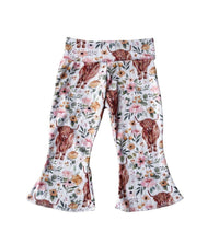 Highland Cow Bell Bottom Outfit