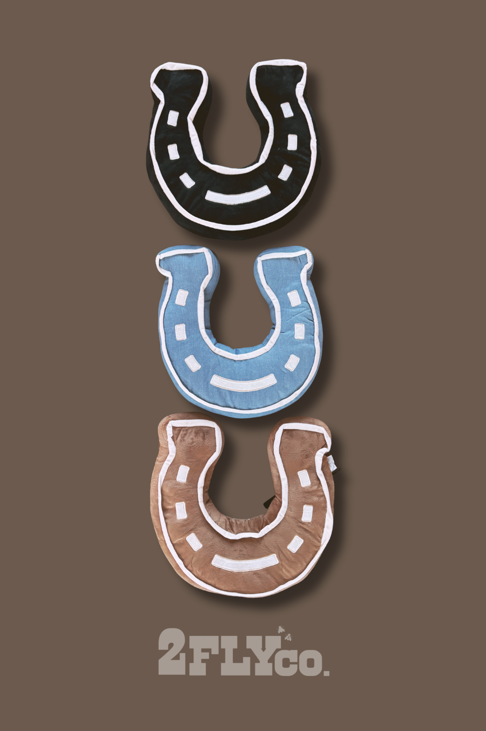 Lucky Horseshoe Pillow